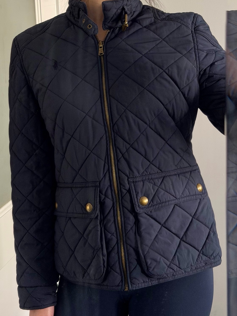 Polo Ralph Lauren Navy Quilted Jacket